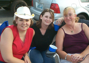 The girls: Allison, Beth & Jen